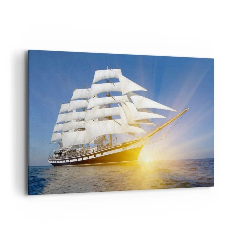 Canvastavla - Bild på duk - Deras tid blir aldrig förbi - 120x80 cm