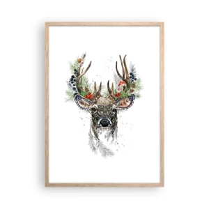 Affisch i ram av ljusek - I högtidskläder - 50x70 cm