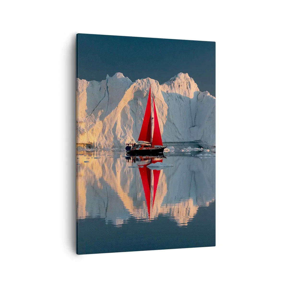 Canvastavla - Bild på duk - I världens ände - 50x70 cm
