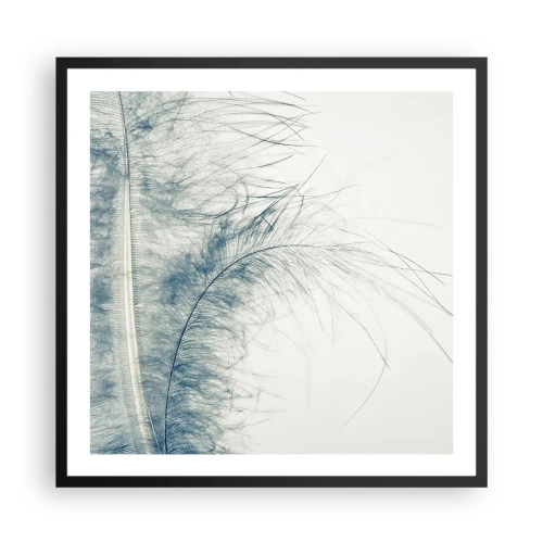 Affisch i svart ram - Naturens viskningar - 60x60 cm