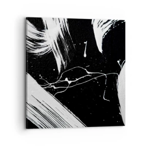 Canvastavla - Bild på duk - Bryta mörkret - 70x70 cm