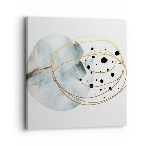 Canvastavla - Bild på duk - I rummets famn - 30x30 cm