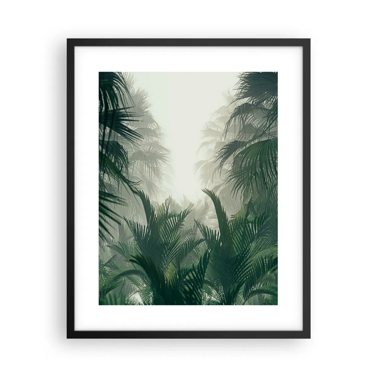 Affisch i svart ram - Tropisk hemlighet - 40x50 cm