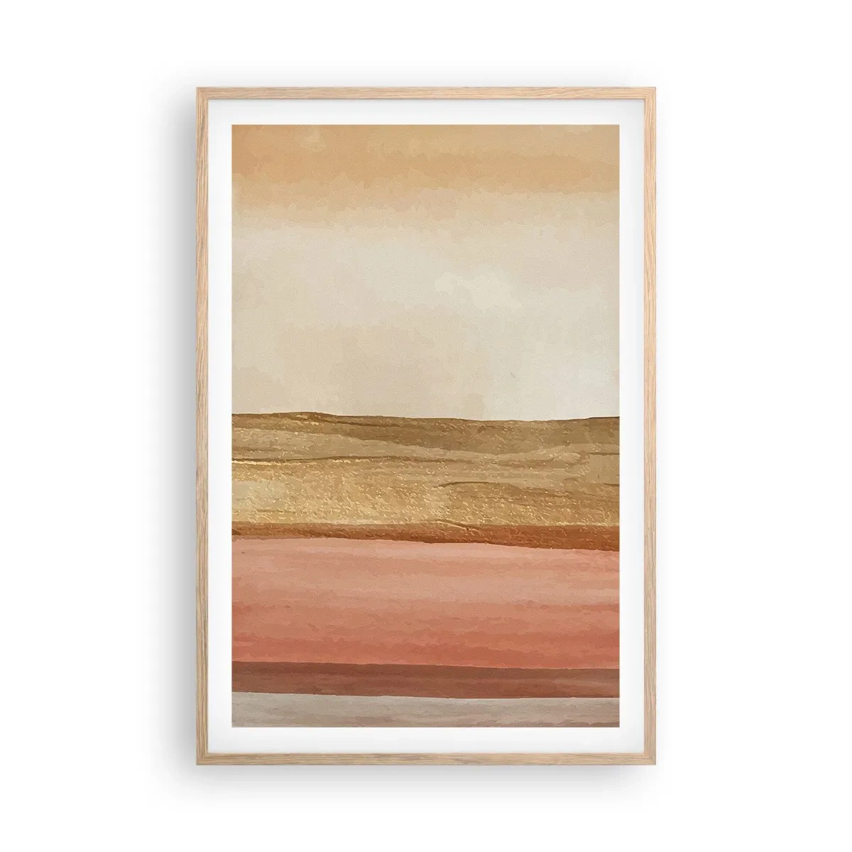 Affisch i ram av ljusek - Vertikal komposition - 61x91 cm