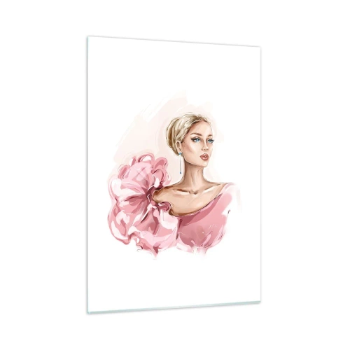 Glastavla - Bild på glas - Som målad... - 50x70 cm