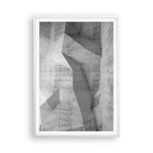 Affisch i vit ram - En riktig utmaning - 70x100 cm