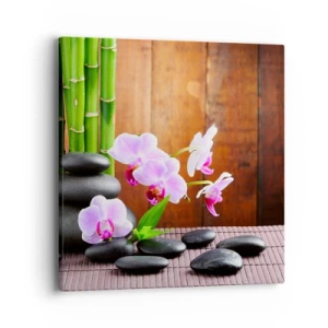 Canvastavla - Bild på duk - Lär känna orientens behag - 40x40 cm