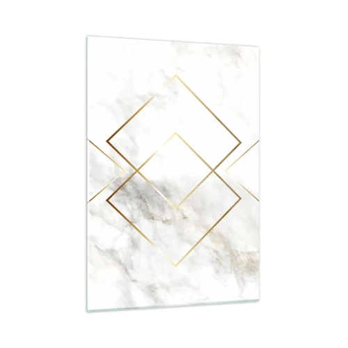 Glastavla - Bild på glas - Utsikt över oändlighet - 50x70 cm