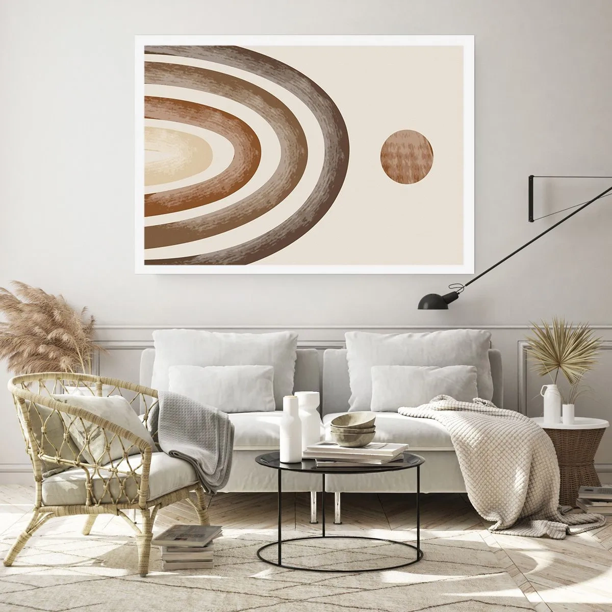 Affisch - I den avlägsna galaxen - 100x70 cm