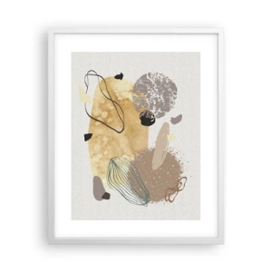 Affisch i vit ram - Olika former - 40x50 cm