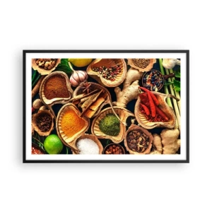 Affisch i svart ram - Ta vad du vill - 91x61 cm