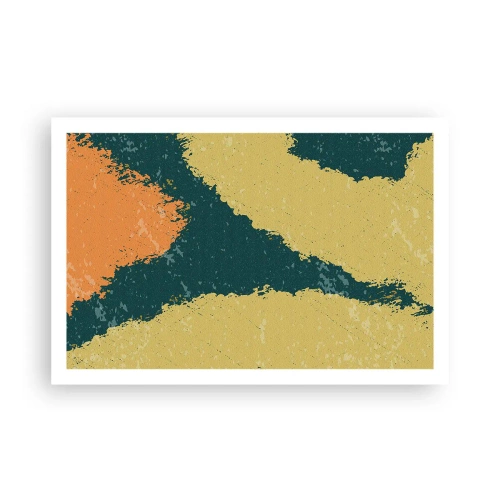 Affisch - Abstraktion - i slow motion - 91x61 cm