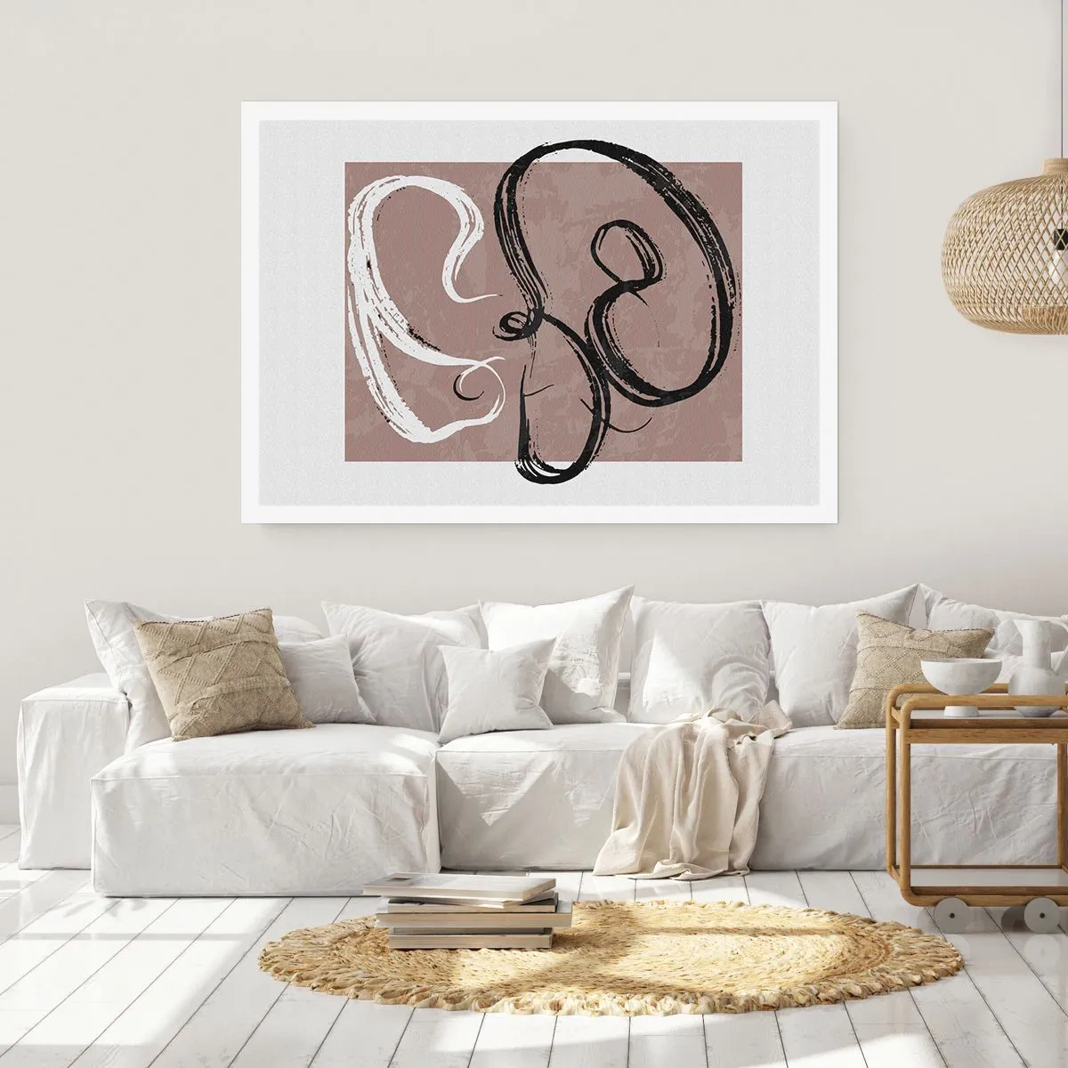 Affisch - Komposition - sökande efter fullständighet - 70x50 cm