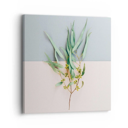 Canvastavla - Bild på duk - Pastellens subtilitet - 30x30 cm