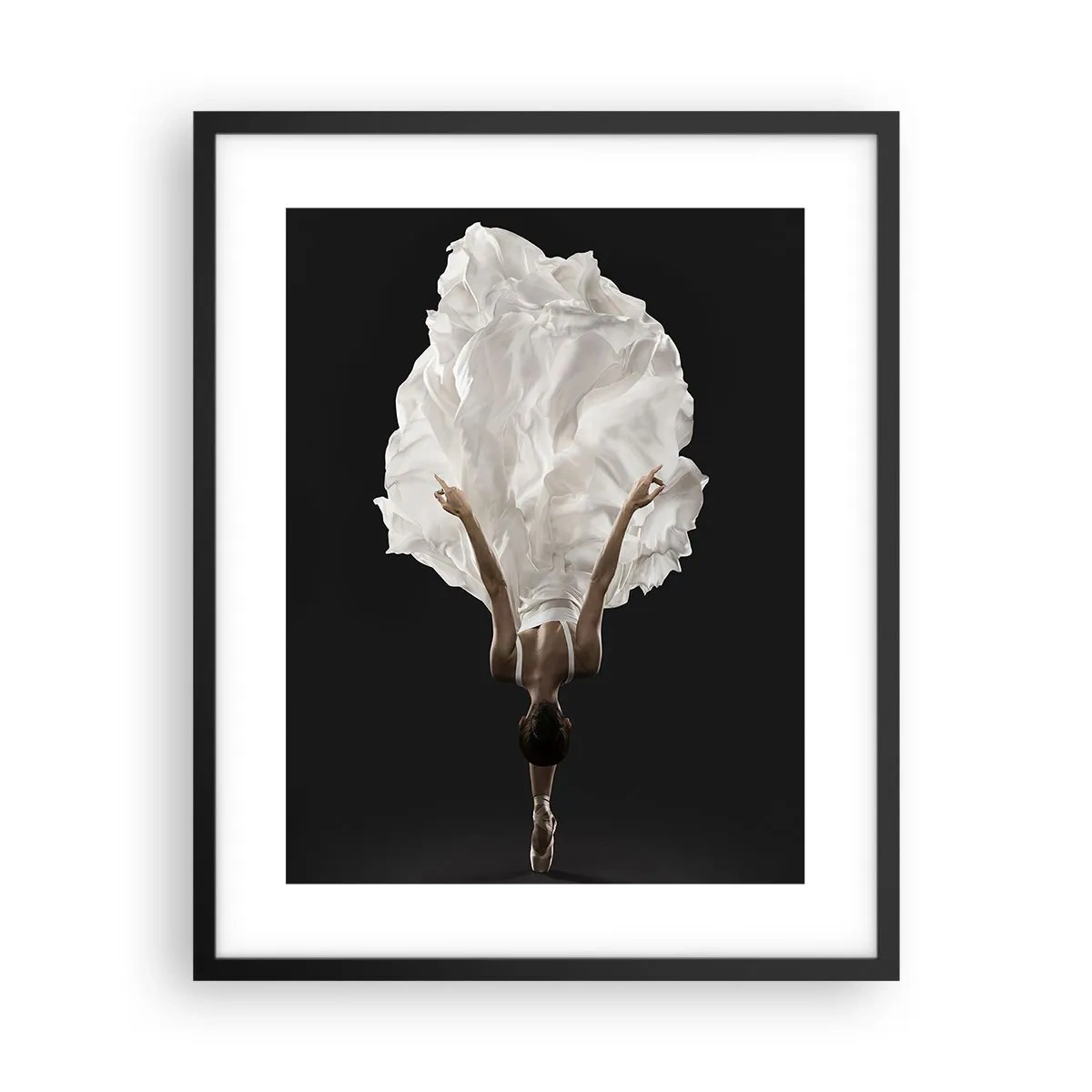 Affisch i svart ram - Ovanliga vägar - 40x50 cm