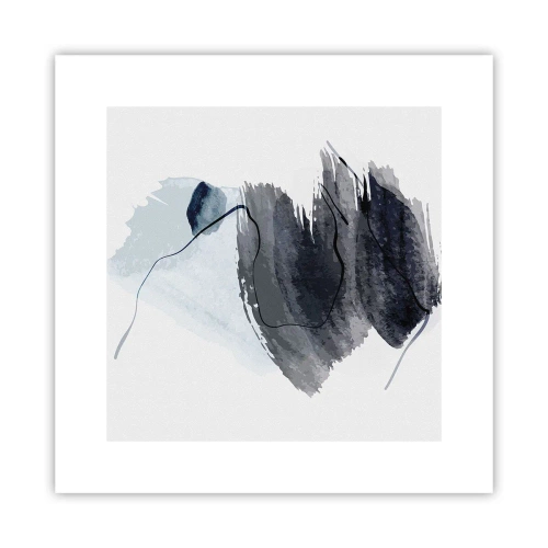 Affisch - Intensitet och rörelse - 30x30 cm