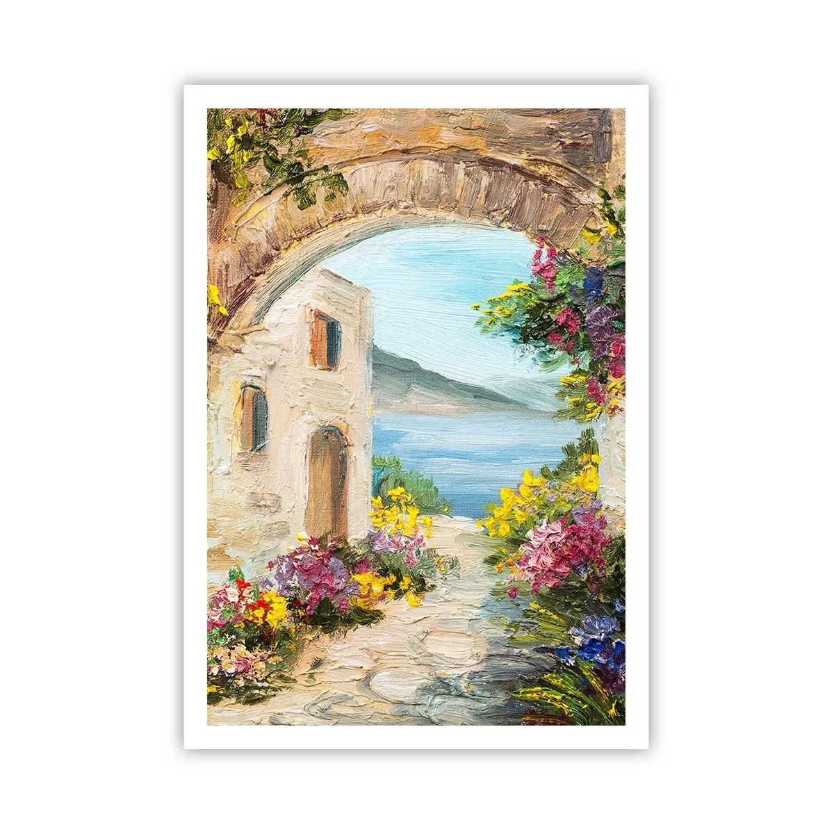 Affisch - Kustprovinsens charm - 70x100 cm