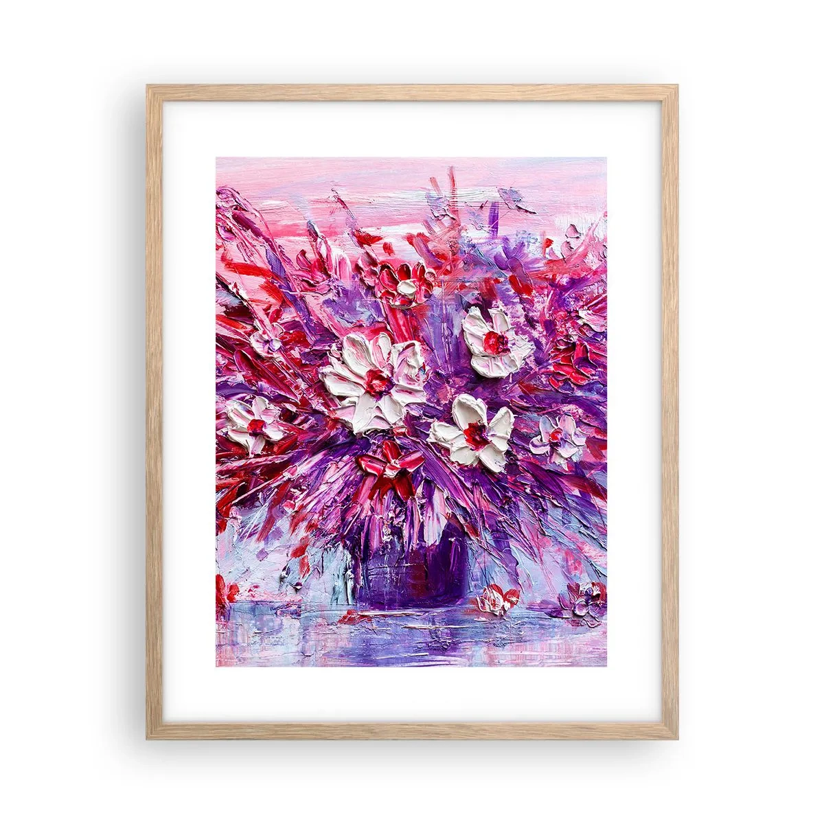 Affisch i ram av ljusek - Oskuld och passion  - 40x50 cm