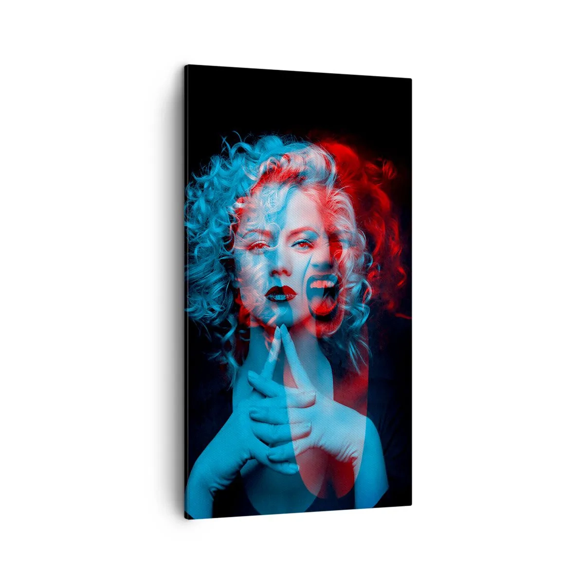 Canvastavla - Bild på duk - Alter ego - 45x80 cm
