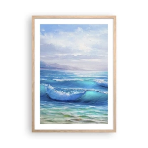 Affisch i ram av ljusek - Stillande - 50x70 cm