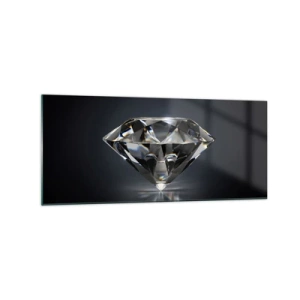 Glastavla - Bild på glas - Bästa flickvännen - 120x50 cm