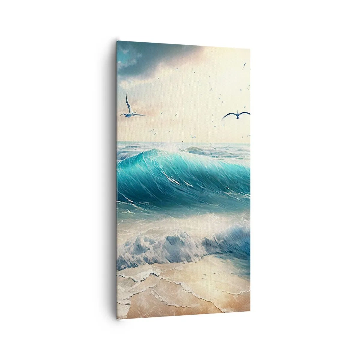 Canvastavla - Bild på duk - Ljuder endast för dig - 65x120 cm