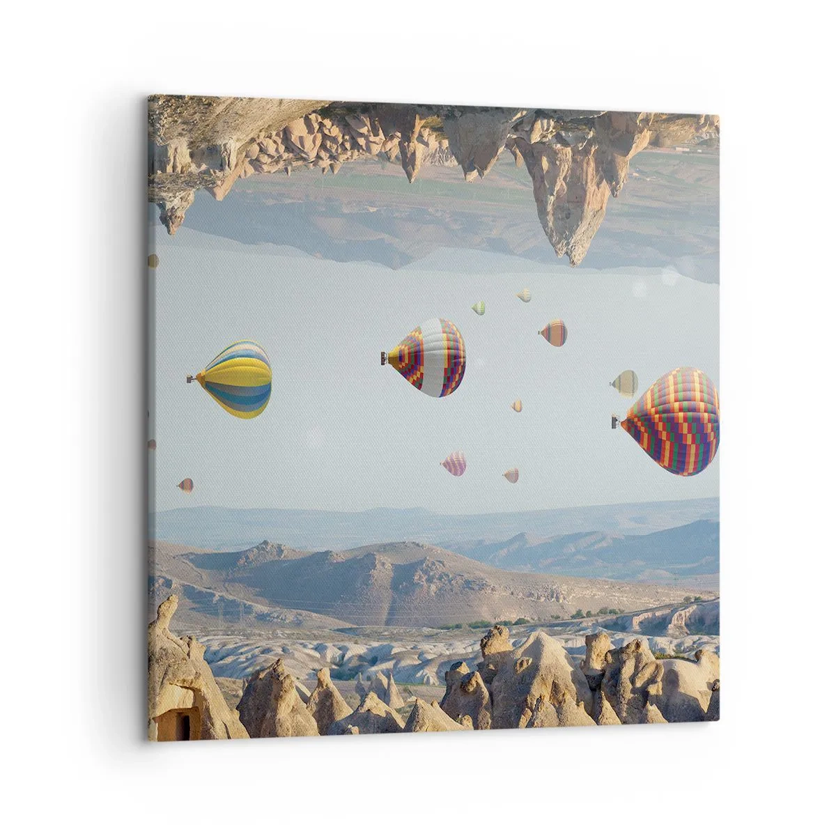 Canvastavla - Bild på duk - Här är allt möjligt - 50x50 cm