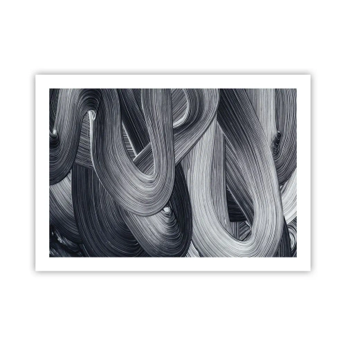 Affisch - Verklighetens flythet - 70x50 cm