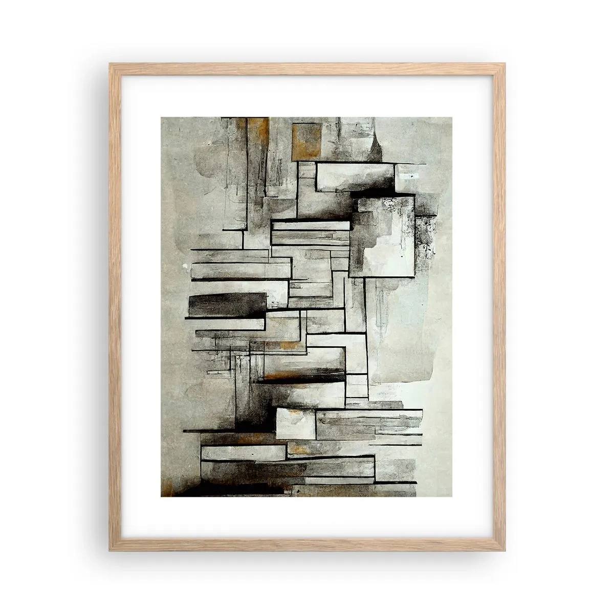 Affisch i ram av ljusek - Kraften i enkelhet - 40x50 cm