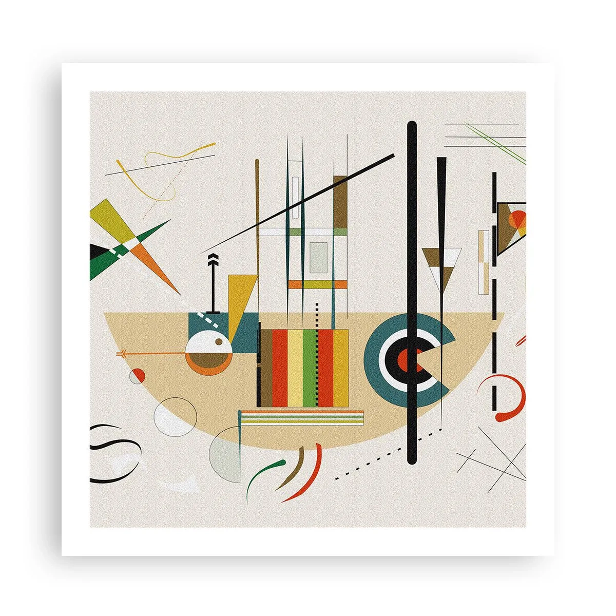 Affisch - Så världen skrattar - 60x60 cm