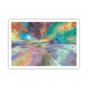 Affisch - Två himlar - 100x70 cm