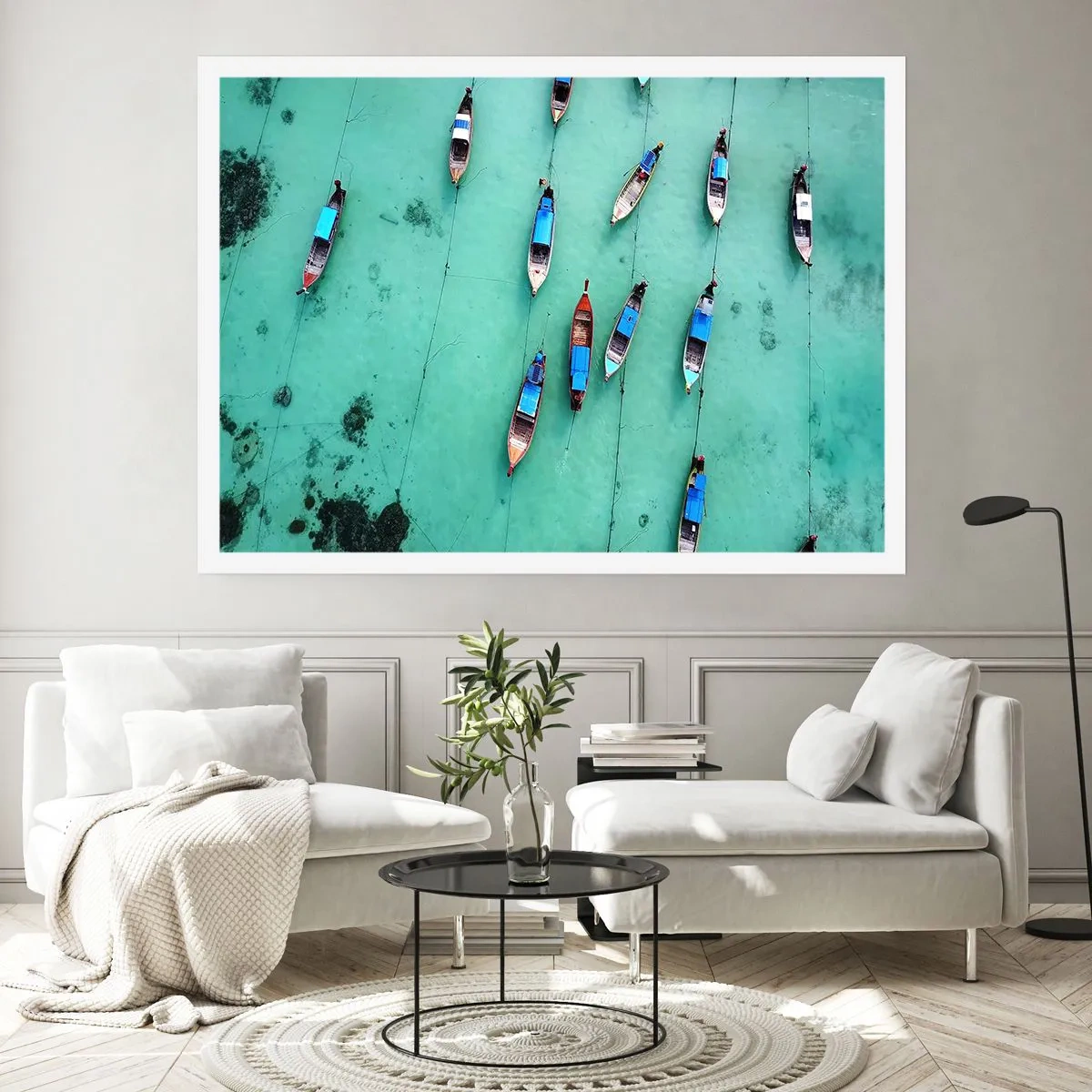 Affisch - Under en glad väntan - 100x70 cm