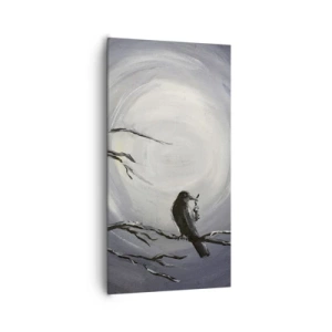 Canvastavla - Bild på duk - Nyckeln till nattens hemlighet - 65x120 cm