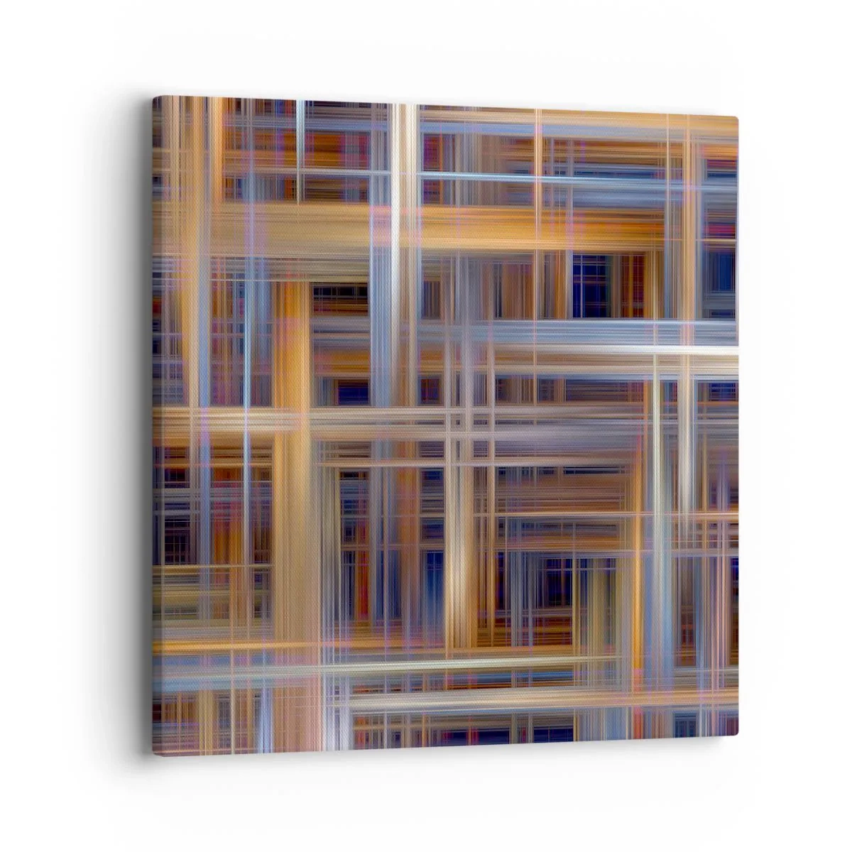 Canvastavla - Bild på duk - Vävd av ljus - 40x40 cm