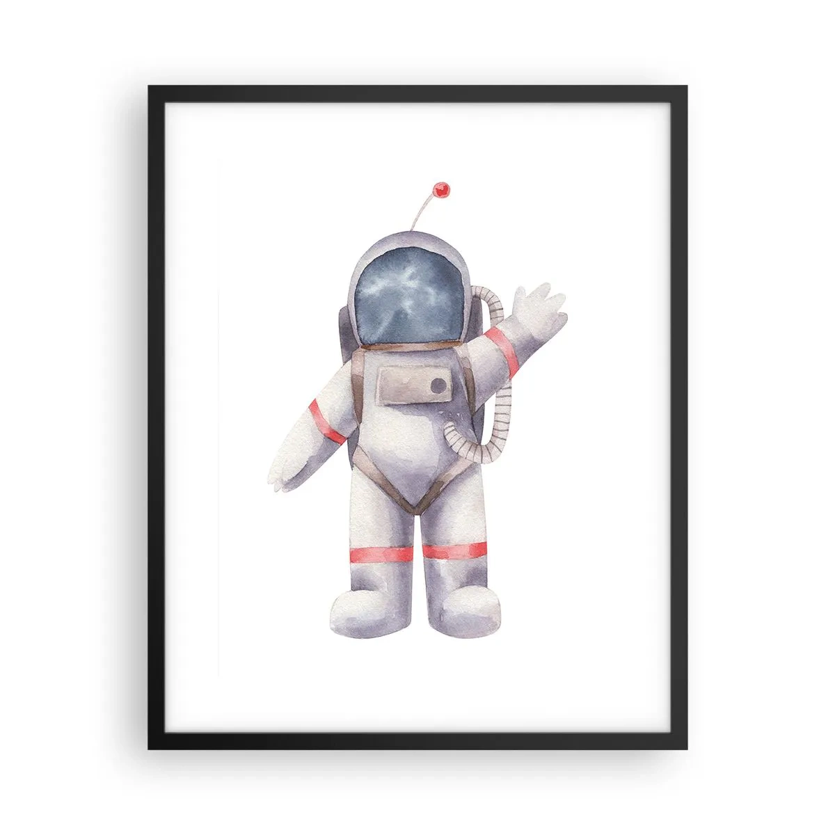 Affisch i svart ram - Det var allt för nu! - 40x50 cm