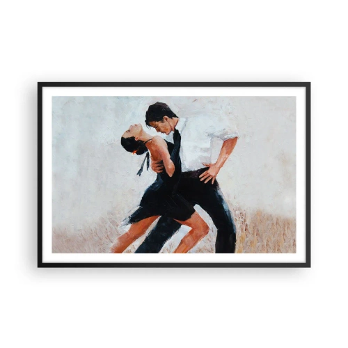 Affisch i svart ram - Mina drömmars tango - 91x61 cm
