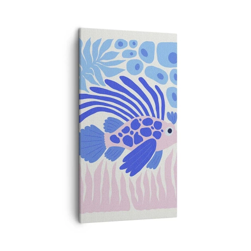 Canvastavla - Bild på duk - I sitt rätta miljö - 45x80 cm