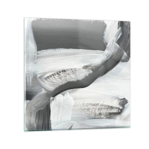 Glastavla - Bild på glas - Med bestämd rörelse - 30x30 cm