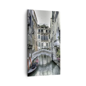 Canvastavla - Bild på duk - Tyst begrundan sedan några sekel - 55x100 cm