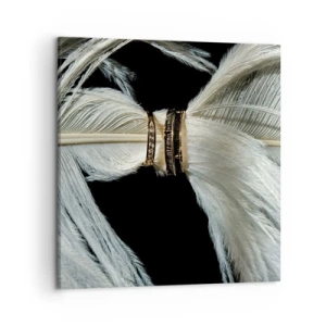 Canvastavla - Bild på duk - ...och jag lämnar inte dig… - 50x50 cm