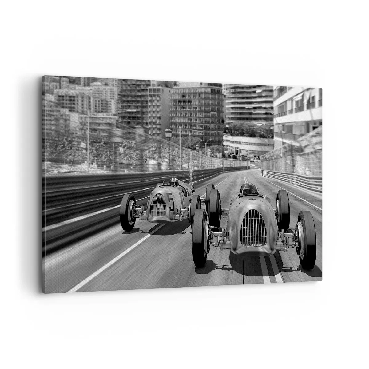 Canvastavla - Bild på duk - För länge sedan i Monte Carlo - 120x80 cm