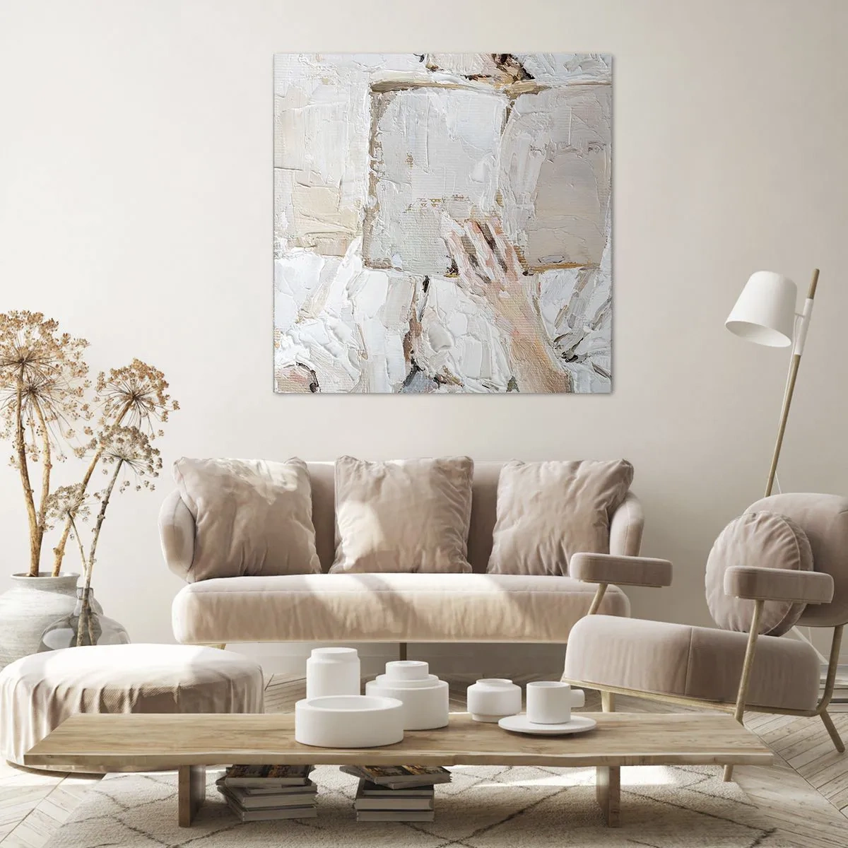 Canvastavla - Bild på duk - I en annan värld - 60x60 cm