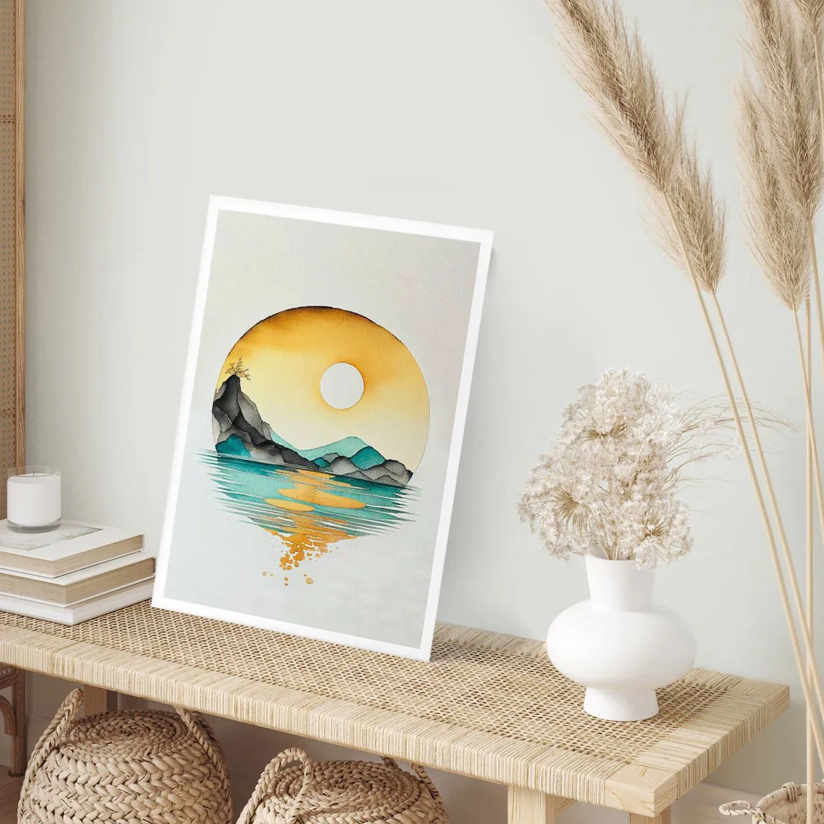 Affisch - I en cirkel av skönhet - 40x50 cm