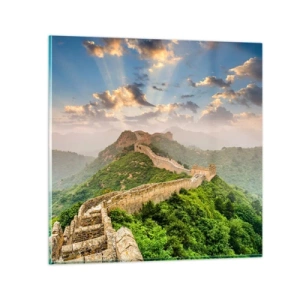 Glastavla - Bild på glas - Tidlös storhet - 60x60 cm