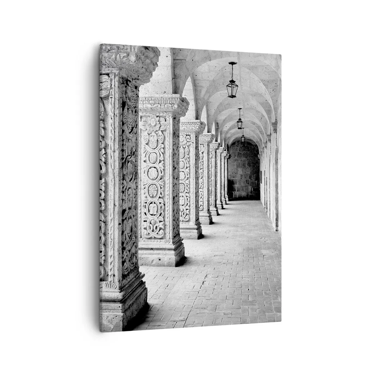 Canvastavla - Bild på duk - Och vart tar det vägen? - 50x70 cm