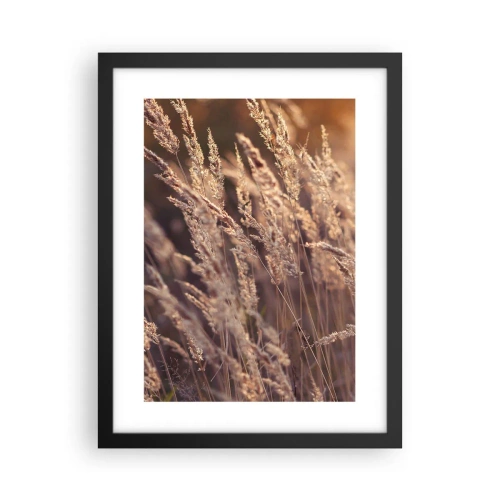 Affisch i svart ram - Redo att välkomna hösten - 30x40 cm