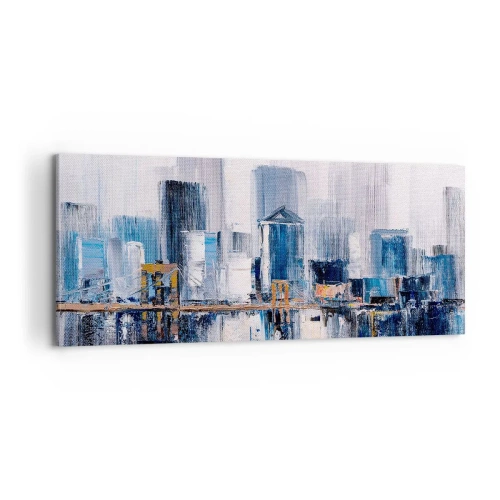Canvastavla - Bild på duk - New York-impression - 100x40 cm