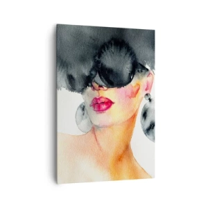 Canvastavla - Bild på duk - Elegansens hemlighet - 70x100 cm
