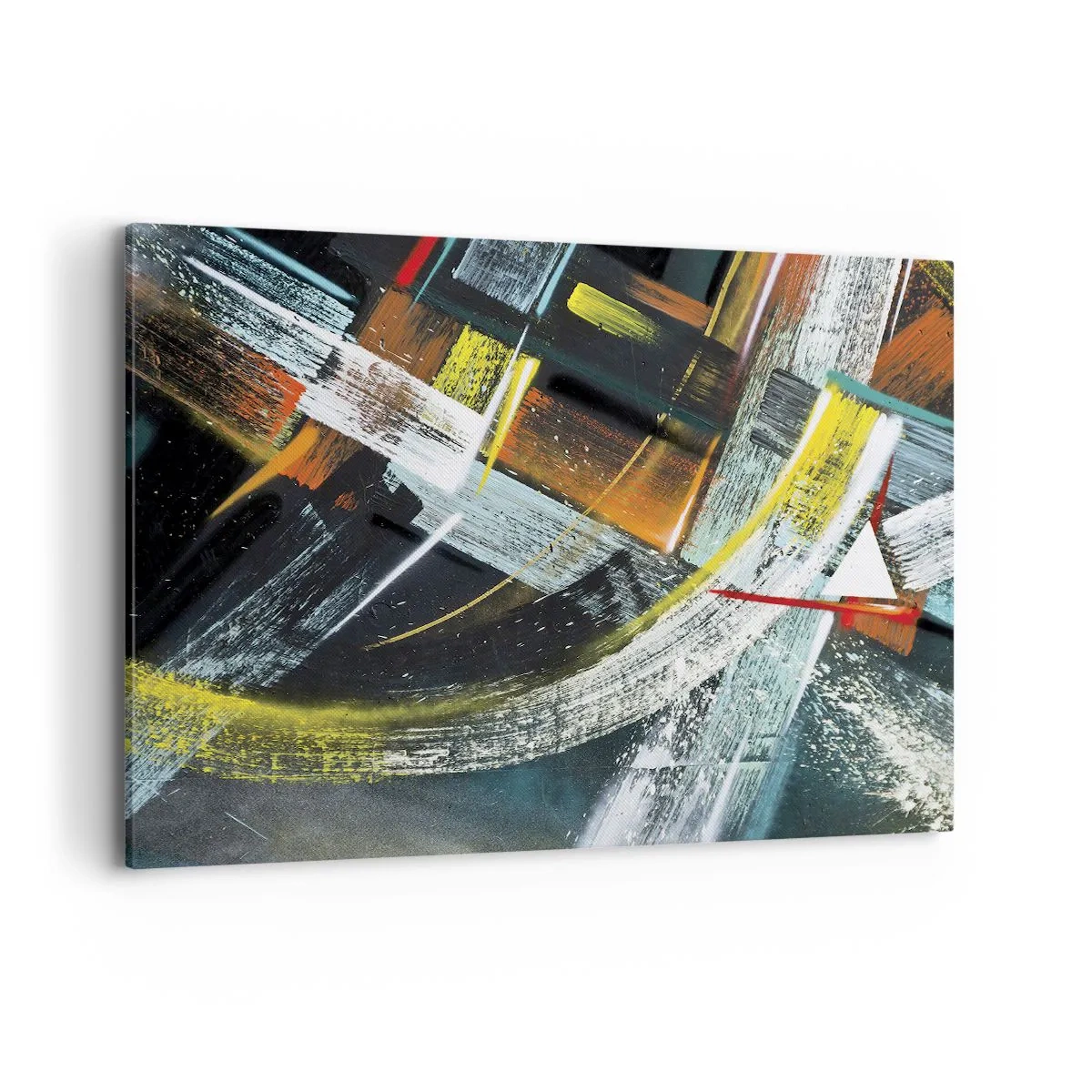 Canvastavla - Bild på duk - Rörelsens energi - 120x80 cm