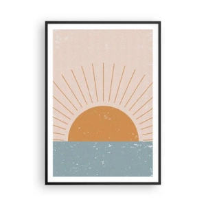 Affisch i svart ram - Vardagens under - 70x100 cm